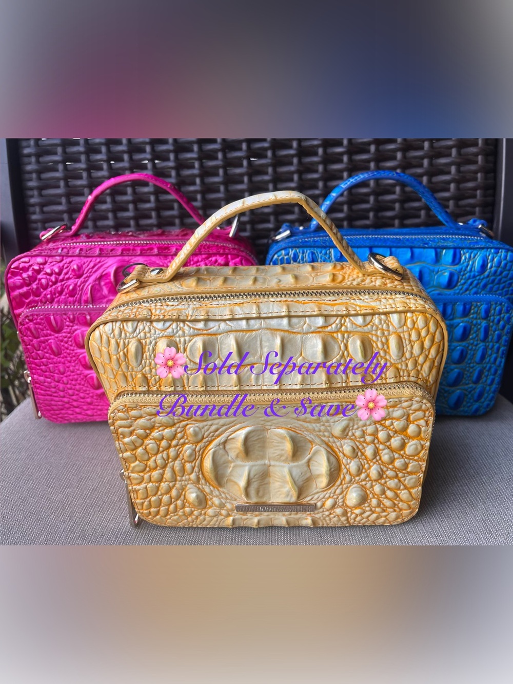 NWT BRAHMIN TORI in AFFECTION MELBOURNE OMBRE - Picture 16 of 17